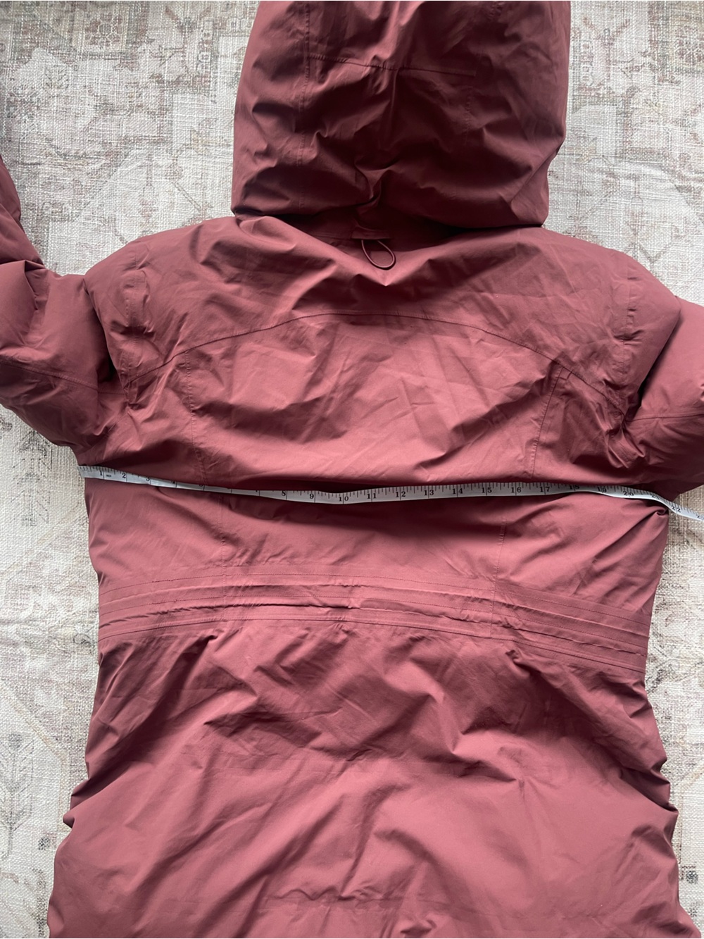 lululemon Cassis Snow Warrior Goose Down Hooded Puffer Coat - Picture 6 of 11